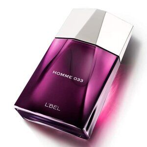 HOMME 033 EAU DE TOILETTE (HERBAL SCENT) 100ML BY L'BEL NEW AND SEALED BOX